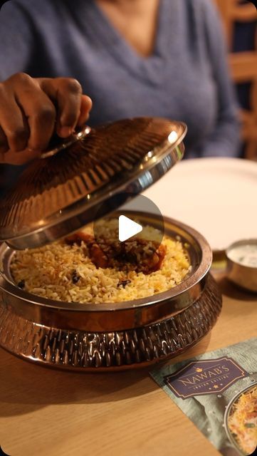 25 likes, 8 comments - whiteplatestories on June 16, 2024: "We love a recipe to experience videos at restaurants. Here’s one from Nawab’s. Their popular Biryani recipe and experiencing of dining in. Limited availability for July. DM to book a shoot. . . #Foodpropscanada #whiteplatestories #foodphotographerto #foodphotographercanada #mississaugaphotographer #restaurantphotographergta #restaurantphotographertoronto #torontofoodphotographer #foodphotographyclasses #foodphotographyteacher #pho Restaurant Videography, Biryani Video, Food Videography, Food Props, Biryani Recipe, Photography Classes, White Plates, June 16, Biryani