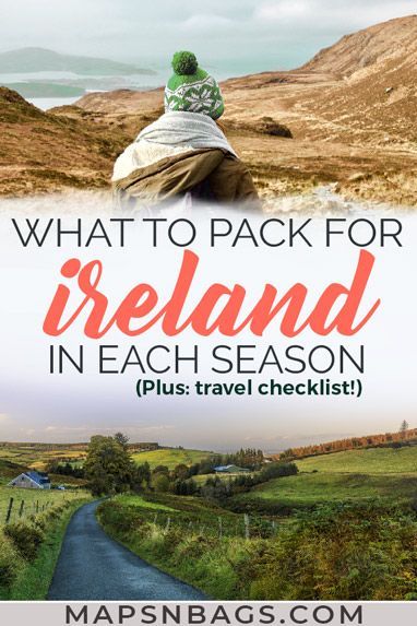 Traveling to Ireland? Then check out this ultimate Ireland packing list for summer, spring, fall, and winter...all seasons! Including Ireland travel tips, travel checklist, and what to wear in Ireland (for men and women!). Check it out! Discover what to bring to Ireland | packing for ireland | Ireland travel tips | what to pack for Ireland in September #ireland #packing #august #irish #traveltips #irelandtravel #may #june #March #europe Ireland Travel Packing List, Trip To Ireland What To Wear, Packing For Ireland In November, Packing For Ireland In March, What To Pack For Ireland In March, What To Wear In Ireland In May, Ireland Travel Outfits, Packing For Ireland, What To Wear In Ireland