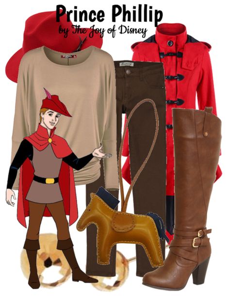 The Joy of Disney: {Sleeping Beauty}: Prince Phillip Sleeping Beauty Prince, Horse Keychain, Disney Outfits Women, Prince Phillip, Disney Cosplay, Fandom Fashion, Disney Inspired Outfits, Casual Cosplay, Disney Inspired