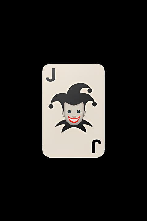 Joker Emoji, Emoji Tattoo, Joker Hat, Joker Character, Emoji Copy, Emoji Dictionary, Apple Emojis, Character Symbols, Joker Playing Card