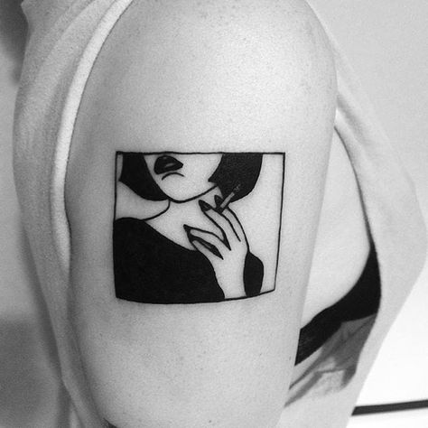 box tattoo Black Box Tattoo, Tattoo Fairy, Box Tattoo, Kunst Tattoos, Cat Tattoos, Tiny Tattoo, White Tattoo, Tattoo Model, Tattoo Models