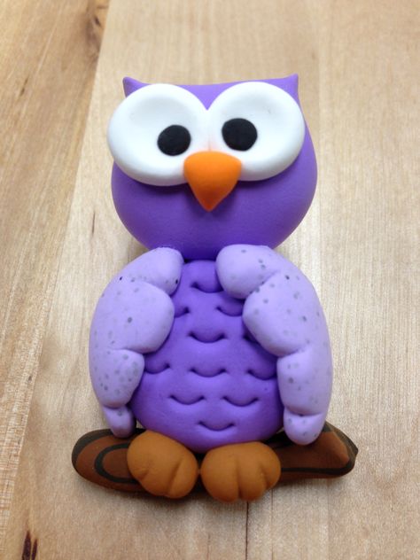 Owl pin made from Jumping Clay Twins 3rd Birthday, Jumping Clay, Children's Drawing, Clay Magnets, 3rd Birthday Ideas, Childrens Drawings, Polymer Clay Animals, Clay Craft, Clay Animals