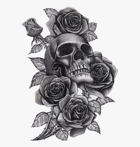 Skull And Roses Tattoo, Daisy Chain Tattoo, Forearm Tattoo Girl, Skull Rose Tattoos, Inner Forearm Tattoo, Tattoo Trend, Skull And Roses, Roses Tattoo, Small Pretty Tattoos