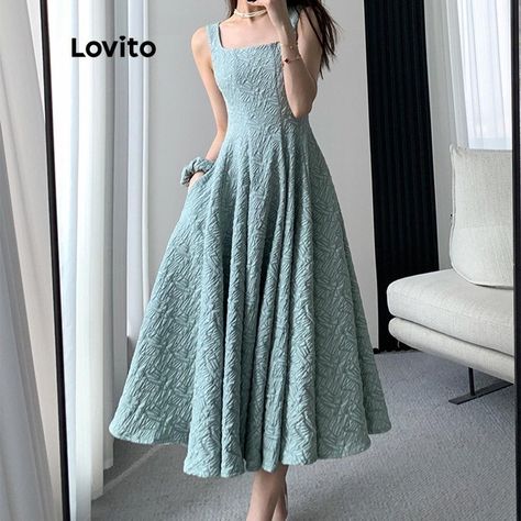 Lover Dresses 😍😊🌸 Shopee Link: https://shope.ee/6fKKYdmwIN #FreeShippingArawAraw #ootd #lovito #dress #dressup #dresses #dressoftheday #DressToImpress #maxidress #summerdress #formaldress Midi Dress Elegant, Simple Frocks, Women's A Line Dresses, Y2k Dress, White Dress Party, Future Self, Womens Floral Dress, Jacquard Dress, Glam Dresses