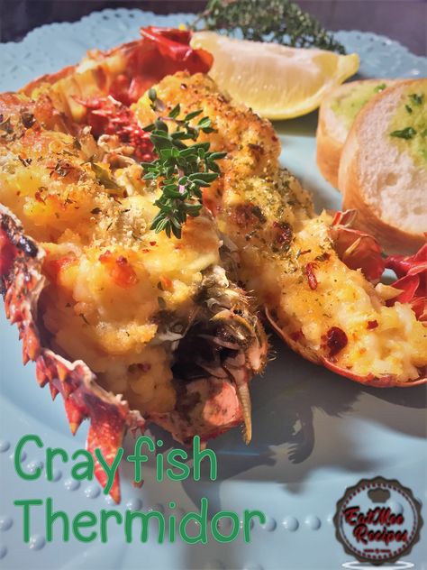 Crayfish Tails Recipes, Seafood Thermidor Recipe, Crayfish Recipes, Crayfish Tails, Lobster Bisque Recipe, Ground Beef Noodles, 1 Pan Meals, Recipes Step By Step, Step By Step Recipes