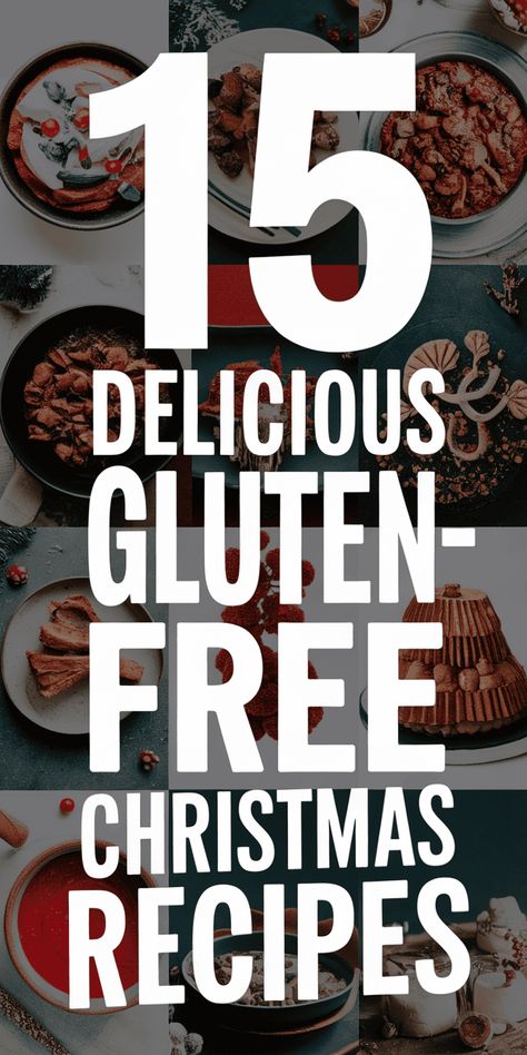 15 Gluten-Free Christmas Recipes for a Delicious Holiday Feast Gluten Free Christmas Dinner, Quinoa Stuffing, Gluten Free Christmas Recipes, Holiday Recipies, Christmas Recipe Ideas, Gluten Free Gingerbread, Christmas Buffet, New Years Eve Dinner, Gluten Free Holiday