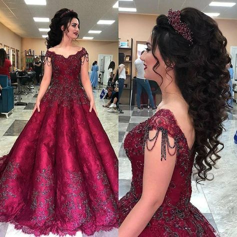 Image may contain: 1 person, standing Engagement Gowns Elegant Western, Hairstyle For Western Gown, Gown Engagement Indian, Hair Styles For Gowns Western, Hairstyles For Gowns Western, Engagement Gown Hairstyle, Gown Hairstyle Evening, Hairstyle With Gown Western, Hairstyle For Party Wear Gown