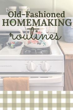 Homemaking Checklist, Homemaker Schedule, Happy Homemaking, Christian Homemaking, Vintage Housewife, Household Management, Living Vintage, Full Disclosure, Household Cleaning Tips