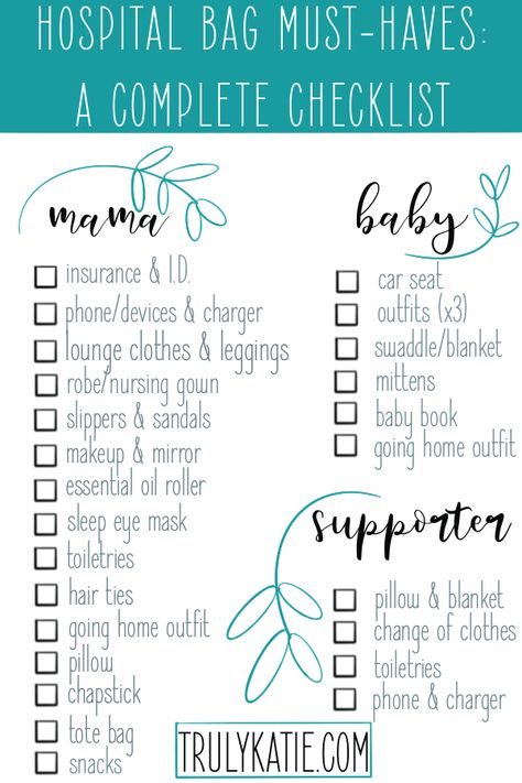 Delivery Bag Checklist, Hospital Bag Must Haves, Baby Hospital Bag Checklist, Delivery Hospital Bag, Bag Must Haves, Mom Checklist, Labor Hospital Bag, My Hospital Bag, Delivery Hospital