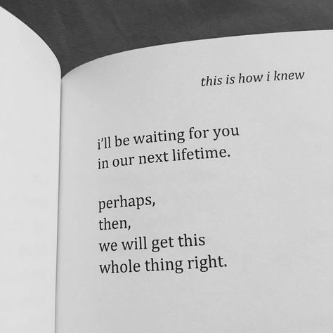 “i will wait for you until the very end.” 🥀 Soul Qoutes, Waiting For You Quotes, Autumn Poetry, Simplicity Quotes, I Will Wait, Until The Very End, Love Actually, Poem Quotes, Dating Tips