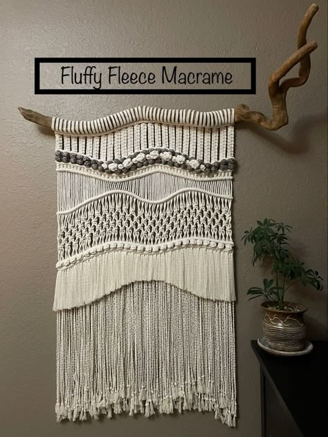 Macrame Weave Wall Hanging, Mural Macrame, Weave Wall Hanging, Macrame Weave, Modern Macrame Wall Hanging, Macrame Wall Hanging Tutorial, Macrame Yarn, Idee Cricut, Makramee Diy