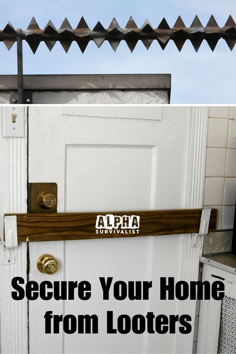 Learn the best ways to fortify your home against intruders. Our guide covers everything from deadbolts to alarm systems, ensuring your doors and windows are impenetrable. With our home security tips, you'll know how to keep looters out and safeguard what's important. Door Security, Security Doors Ideas Front Entry, Home Security Ideas, Outswing Exterior Door, Security Window Film, Window Alarms, Window Security Bars, Perimeter Security, Window Protection