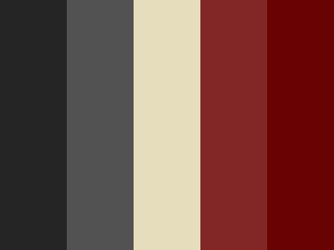 "Grimm Fairytale" by TwitchyPassion black, burgundy, cream, fairy, fairytale, gray, grey, grim, grimm, maroon Youth Room, Color Palate, Bathroom Colors, Colour Palettes, Color Pallets, My New Room, Red And Grey, Colour Schemes, Room Colors