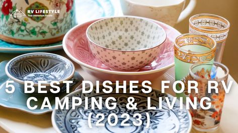 5 Best Dishes For RV Camping & Living (2023) | RV Lifestyle Camping Dishes Set, Camper Dishes, Rv Dishes, Camping Dinnerware, Corelle Plates, Camping Plates, Creamy Broccoli Soup, Dish Organization, Camping Dishes