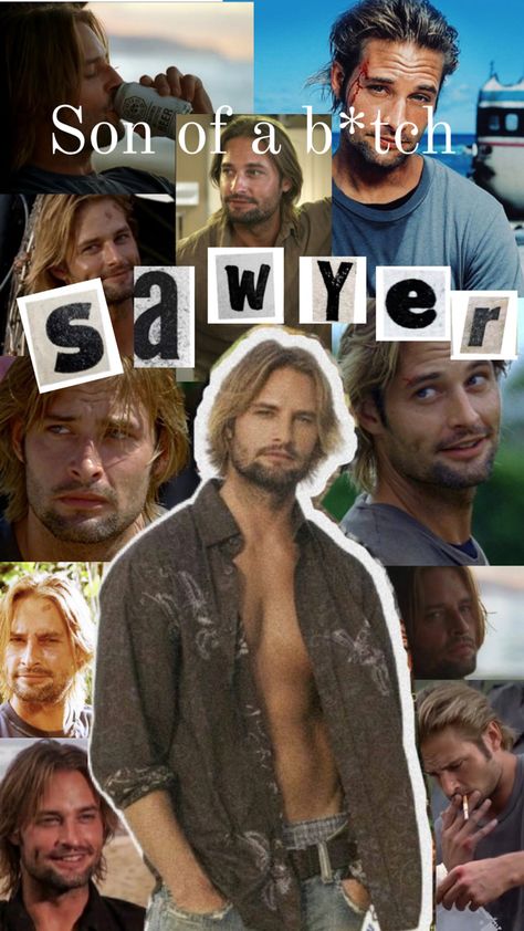 Sawyer Lost, Josh Holloway, Matthew Fox, Somebody To Love, Paul Walker, Ian Somerhalder, Lost Love, Aesthetic Iphone, Aesthetic Iphone Wallpaper