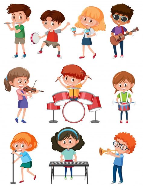 Instrument Illustration, Sequencing Activities Kindergarten, Music Instruments Kids, Musical Instruments Drawing, Learning English For Kids, Kids Illustration, Sequencing Activities, Easy Drawings For Kids, Character Graphic