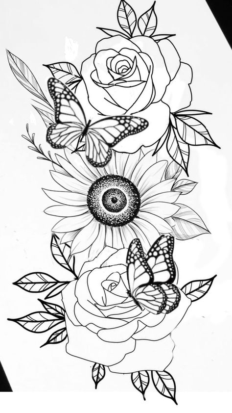 Forearm Tattoo Women Drawing, Tattoo Design Drawings Forearm, Butterfly Half Sleeve Tattoo For Women, Unique Half Sleeve Tattoos For Women Stencil, Roses And Butterfly Tattoo Design, Sleeve Stencils Tattoo Designs Women, Half Sleeve Tattoos Sketches For Women, Arm Sleeve Tattoos For Women Stencil, Half Sleeve Tattoos For Women Stencil