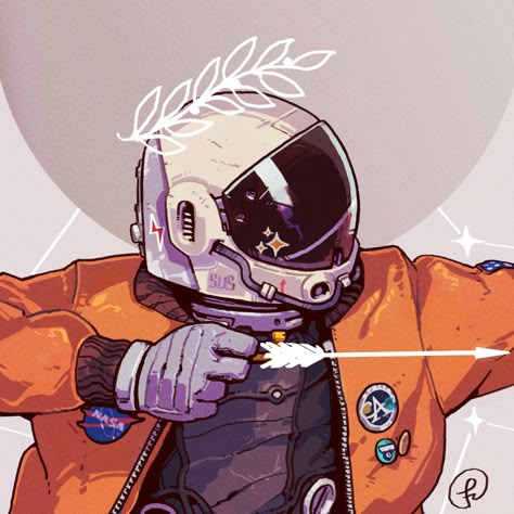 ArtStation - APOLLO Space Suit, In Space, Character Ideas, Art Stuff, Art Style, Art Inspo, Art Reference, A Man, Cool Art