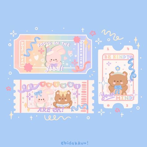 귀여운 음식 그림, Ticket Design, Scrapbook Stickers Printable, Cute Kawaii Drawings, Cute Doodle Art, Kawaii Stickers, Cute Easy Drawings, Cute Little Drawings, Kawaii Drawings