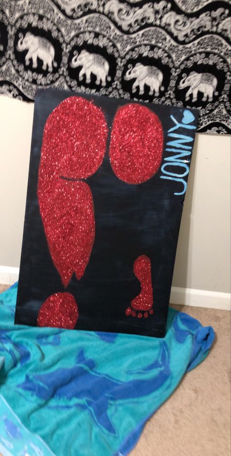 Body Art On Canvas With Glitter, Acrylic Body Painting Canvases, Body On Canvas Painting, Painting Of Body For Boyfriend, Body Paintings Tiktok, Body Canvas Painting Diy, Body Stamp On Canvas, Paint With Body On Canvas, Painting Ideas On Canvas Body Art