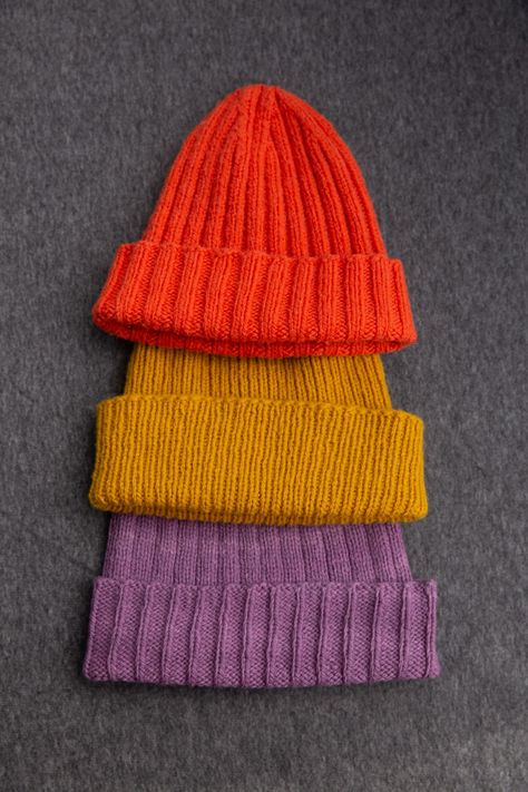 Woven Crafts, Knitting Hat Patterns, Easy Knit Hat, Beanie Pattern Free, Beanie Knitting Patterns Free, Knit Beanie Pattern, Beanie Outfit, Knitted Beanies, Hat Patterns Free