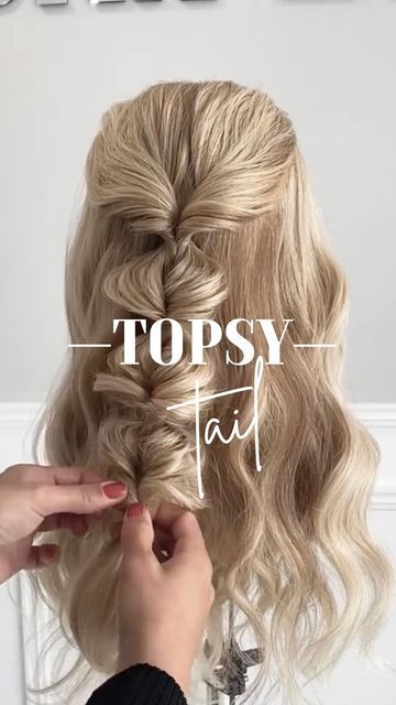 Topsy Tail Braid Tutorials, Topsy Turvy Braid, Hair Topsy Tail Tutorials, Topsie Tail Hairstyles, Easy Topsy Tail Hairstyles, Topsy Turvy Hairstyles, Topsy Tail Hairstyles Tutorials, Topsy Tail Braid, Topsy Tail Hairstyles