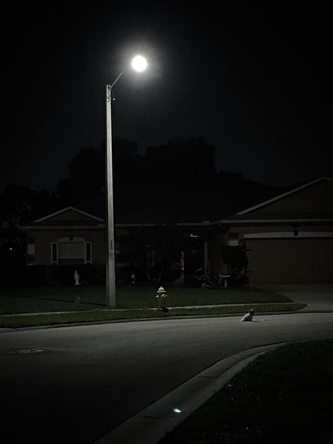 In the street aesthetic Dark Hours Aesthetic, Aethetics Picture Wallpaper Dark, Creepy Street Night, Street Dark Night, Liminal Night Aesthetic, Creepy Vibes Aesthetic, Horror Night Aesthetic, Creepy Night Aesthetic, Dark Neighborhood Aesthetic