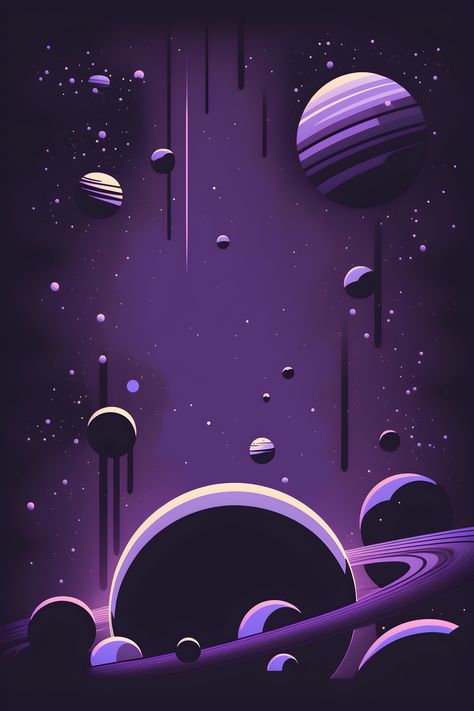 Background Space Aesthetic, Vector Space Illustrations, Cool Planet Drawings, Galaxy Vector Art, Space Art Cartoon, Abstract Planet Art, Planets Graphic Design, Galaxy Vector Illustration, Outer Space Graphic Design