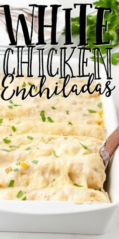 Enchiladas White Sauce, Chicken Enchiladas White Sauce, Chicken Enchiladas Mexican, Chicken Enchiladas With White Sauce, Food Recipes Enchiladas, Enchiladas With White Sauce, Homemade Chicken Enchiladas, Mexican Food Recipes Enchiladas, Recipes Enchiladas