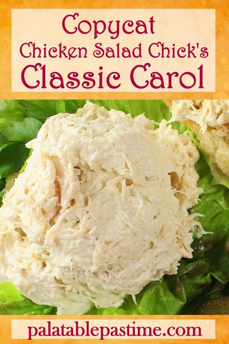 Chicken Salad Recipe With Mustard, Copycat Chicken Salad Recipe, Chicken Salad Recipe Chicken Salad Chick, Diy Chicken Salad Recipe, Chick Salad Chick Chicken Salad, Chicken Salad Chick Kickin Kay Lynne, Chicken Salad Canned Chicken Easy, Chicken Salad Stuffed Tomatoes, Southern Style Chicken Salad