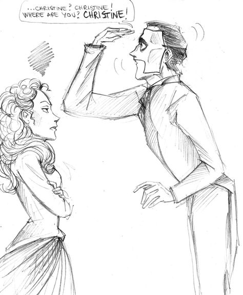 Christine And Erik, Opera Outfit, Angel Of Music, Phan Art, Opera Ghost, Gaston Leroux, Aaron Hotchner, Christine Daae, Music Of The Night