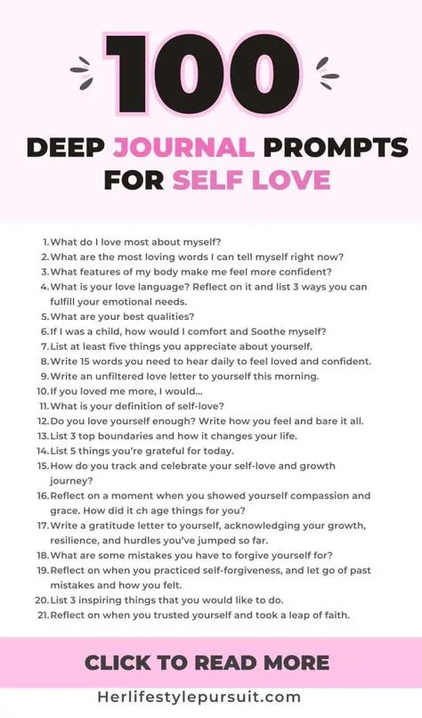 Ready to be consistent with your journaling habit? Start your 100 days of journaling prompts, and daily reflection journal prompts. Get the best daily morning journal prompts and daily reflection journal prompts and journal prompts for self love to help you boost your self love and self improvement as you embark on your personal development journey. Journaling prompts for self love. 100 Journal Prompts, Journal Prompts For Women, Daily Reflection Journal, Deep Journal Prompts, Reflection Journal Prompts, Becoming A Morning Person, Journal Prompts For Self Love, Prompts For Self Love, Monthly Reset