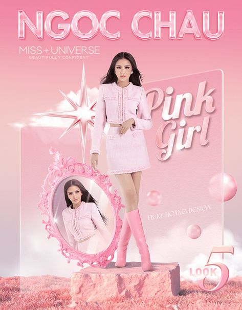 Korean Town, Clinic Poster, Magic Rose, Miss Universe Vietnam, Cosmetics Banner, Social Design, Graphic Design Fashion, Beauty Event, Cosmetic Design