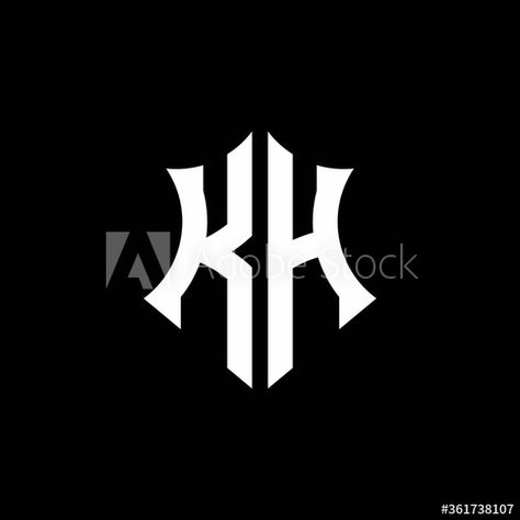 Kh Monogram, Architecture Design Sketch, Logo With A, Ad Logo, Styled Stock, Monogram Logo, Atari Logo, Design Sketch, Architecture Design