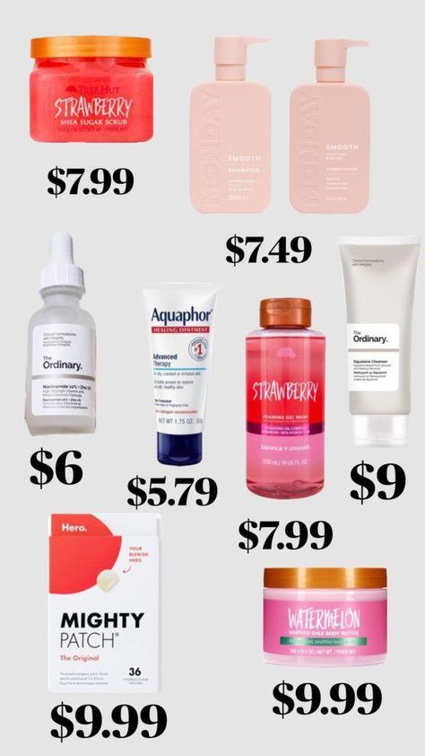 Best Walmart Products, Target Wishlist Ideas, Skincare Products Target, Self Care Items From Target, Target Cheap Finds, Things To Buy Under $10, Ulta Beauty Skin Care, Cute Things From Target, Walmart Needs