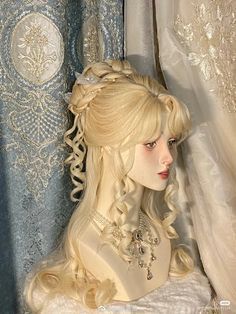 Royal Hairstyles, Cosplay Hair, Fantasy Hair, Princess Hairstyles, Hair Reference, Hairstyles For Women, Aesthetic Hair, Character Outfits, Hair Designs