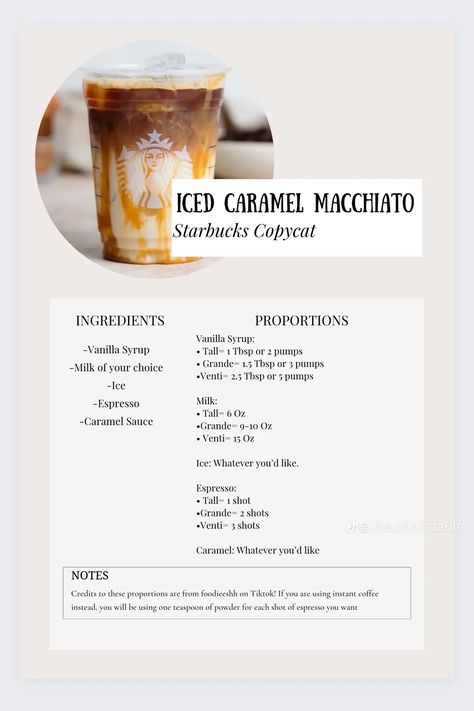 Iced Macchiato Recipe, Iced Caramel Macchiato Starbucks, Iced Caramel Macchiato Recipe, Caramel Macchiato Starbucks, Caramel Macchiato Recipe, Iced Caramel Macchiato, Macchiato Recipe, Nespresso Recipes, Coffee Syrups