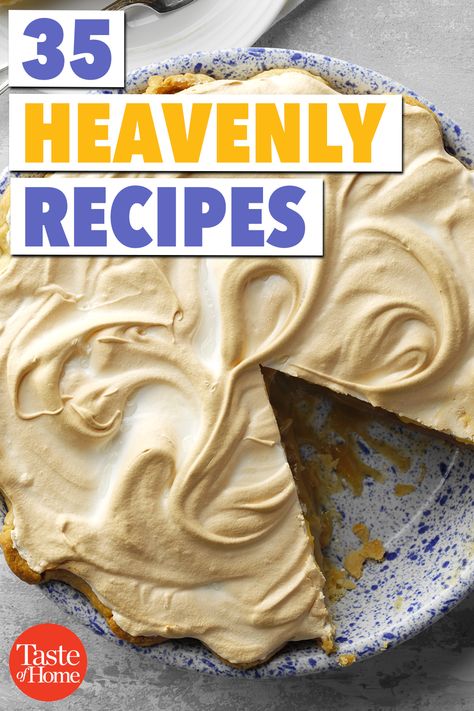 My Heavenly Recipes, Church Recipes, Heavenly Desserts, Heavenly Recipes, Favorite Pie Recipes, Taste Of Home Recipes, Jello Recipes, Refreshing Desserts, Favorite Pie