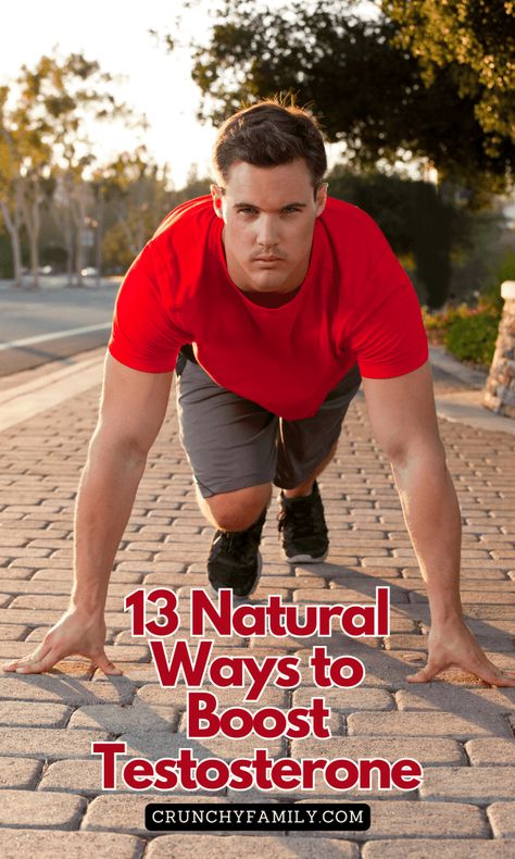 13 Effective and Natural Ways to Boost Testosterone - Crunchy Family How To Increase Testosterone In Men, How To Increase Testosterone Naturally, How To Boost Testosterone Naturally, Testosterone Boosting Exercise, Natural Testosterone Boosters For Men, Raise Testerone In Men, How To Increase Testosterone, Natural Testerone Boosters For Men, Testosterone Booster Food