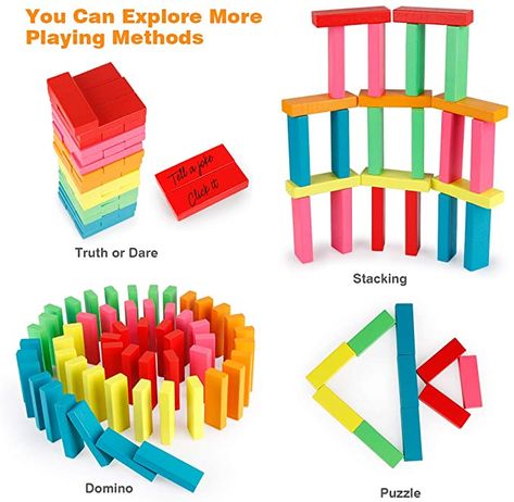 Butterfly Science, Bug Toys, Baby Ball Toy, Stack Game, Messy Crafts, Wooden Building Blocks, Tower Building, Wooden Cubes, Stacking Blocks