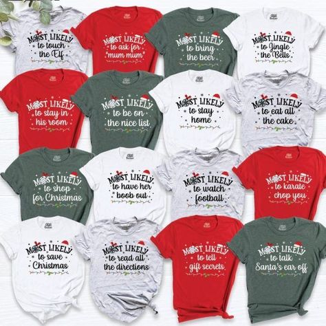 Christmas Pj, Christmas Jammies, Christmas Tee Shirts, Matching Christmas Shirts, Christmas Party Shirts, Christmas T Shirt Design, Christmas Pjs, Group Shirts, Xmas Shirts