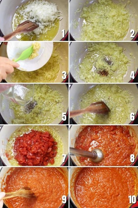 Pamadore Sauce, Authentic Pomodoro Sauce, Sugo Sauce Recipe, Pomadora Sauce, Best Italian Tomato Sauce Recipe, Italian Sauce Recipes Authentic, Sopranos Recipes, Italijanska Kuhinja, Homemade Italian Spaghetti Sauce