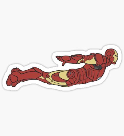 Iron-man in Flight Sticker Marvel Laptop Stickers, Marvel Stickers Aesthetic, Avenger Stickers, Aesthetic Stickers Random, Iron Man Stickers, Iron Man Dibujo, Avengers Stickers, Marvel Sticker, Marvel Stickers