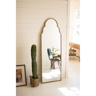 Large Arched Mirror, Gold Floor Mirror, Floor Length Mirror, Modern Rustic Farmhouse, Hallway Mirror, Arched Mirror, Beautiful Mirrors, Length Mirror, Full Length Mirror