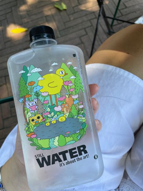 #waterbottlestickers #water #art #illustration #artwork #cute #cartoon Cute Drink Bottles, Bottle Character Design, Water Art Illustration, Water Bottle Illustration, Water Bottle Packaging, Bottle Design Water, Water Bottle Aesthetic, Water Bottle Label Design, Water Bottle Art