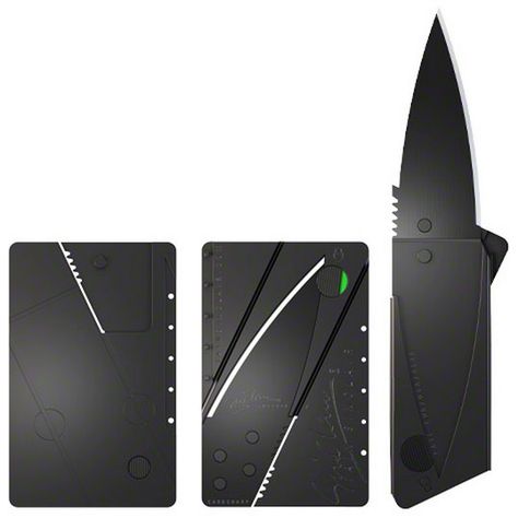 Iain Sinclair CardSharp 2 Credit Card Folding Safety Knife 2.6 inch Black Blade Gold Advertising, Credit Card Knife, Credit Card Tool, Survival Bag, Pocket Tool, Promo Items, Edc Tools, Bug Out Bag, Survival Tools