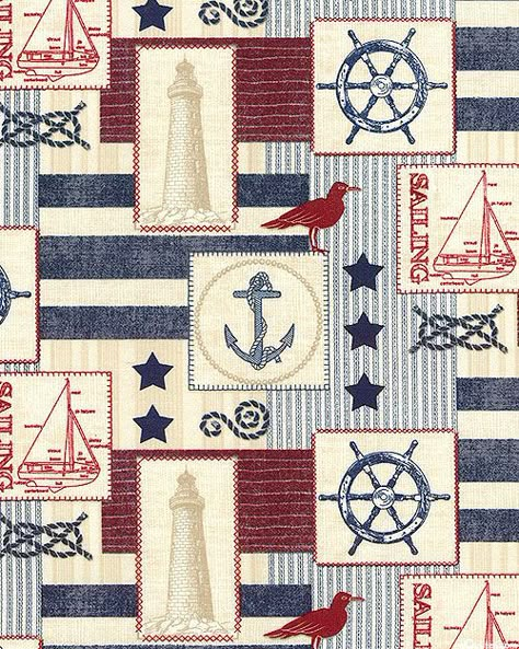 Sailor Aesthetic Sea, Maritime Aesthetic, Boat Fabric, Marine Aesthetic, Sailor Illustration, Sailor Aesthetic, Nautical Illustration, Nautical Background, Nautical Clipart