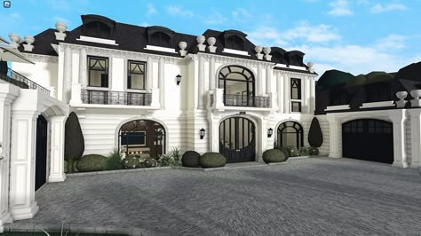 Luxury house✨⚜️ Value: - Plot data: - Gamepass: multiple floor, advanced placement, transform plus, basement Color wheel: necessary there’s no speebuild for this one but this build deserves a special place on my insta. it’s just so gorgeous rich💸 DM me for a build! I accept paypal🫧 #bloxburg #bloxburghouse #bloxburgbuilds #bloxburgbuild #bloxburghouses #bloxburgroblox #bloxburgbuilder #bloxburgideas #bloxburginspo #bloxburgexterior #bloxburgluxuryhome #bloxburgmansion #bloxburgmodernhouse... Bloxburg Classic Mansion, Bloxburg White Modern Mansion, Bloxburg House Ideas Luxury, Luxury House Bloxburg, Rich Bloxburg House Layout, Bloxburg Elegant House, Large Bloxburg House Layouts, Bloxburg Luxury House, Colonial Bloxburg House