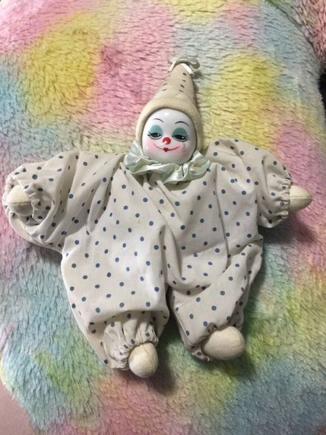 Halloween Costume Doll, Carnival Clown, Clown Girl, Pierrot Clown, Circus Aesthetic, Clown Doll, Girl Punk, Send In The Clowns, Cute Clown