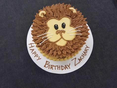 Lion Smash Cake 1st Birthdays, Lion Smash Cake, Little Boy Birthday Cakes, Jungle Smash Cake, Lion Cakes For Kids, Lion Cake, Lion Birthday Cake, Lion Cookies, Toddler Birthday Cakes